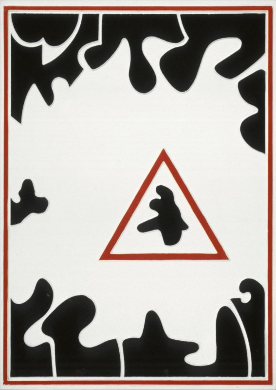 Marcel Broodthaers, Puzzle (Triangle) 1969 © Succession Marcel Broothaers / 2021, ProLitteris, Zurich
