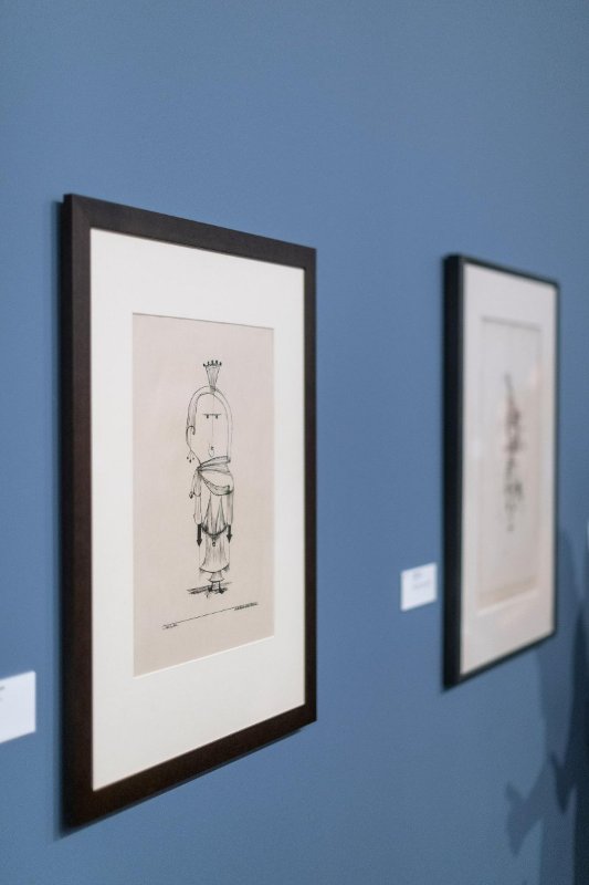 Veduta dell’allestimento  “Paul Klee. La collezione Sylvie e Jorge Helft”, MASI Lugano. 04.09.2022 – 08.01.2023. Foto: luca meneghel 